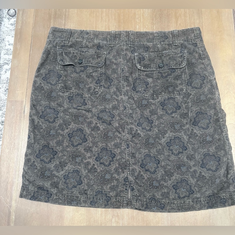 Eddie Bauer Patterned Mini Skirt - image 2